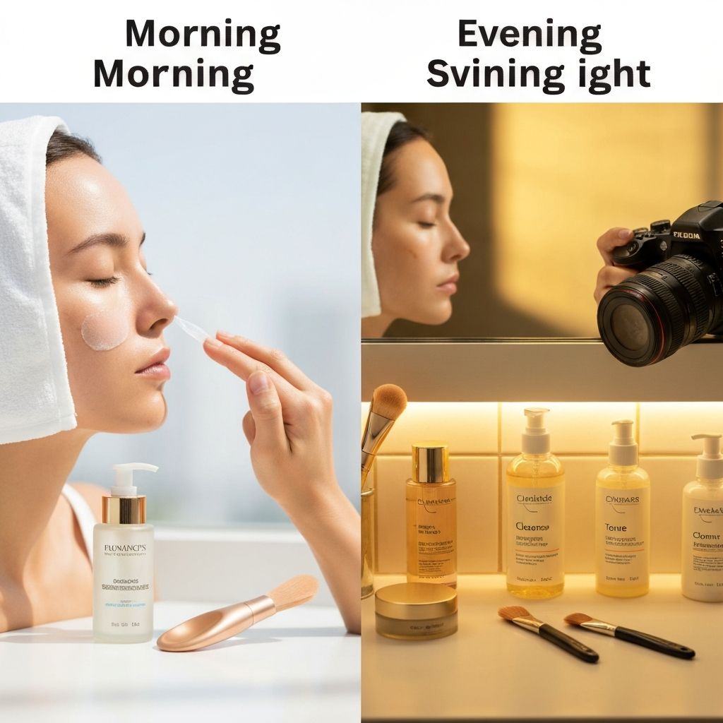 Poranne i wieczorne scenariusze pielęgnacji